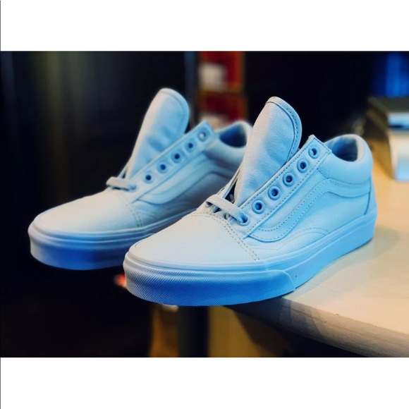 Vans Women’s Old Skool Mono Canvas Skyway - Picture 2 of 8